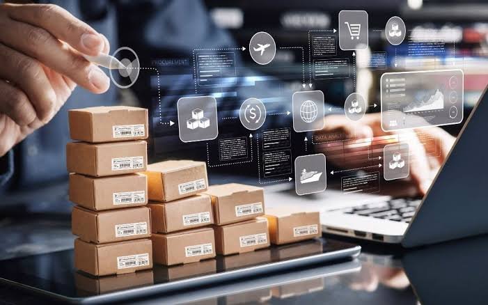 Retail-ready ecommerce products prepared for supply
