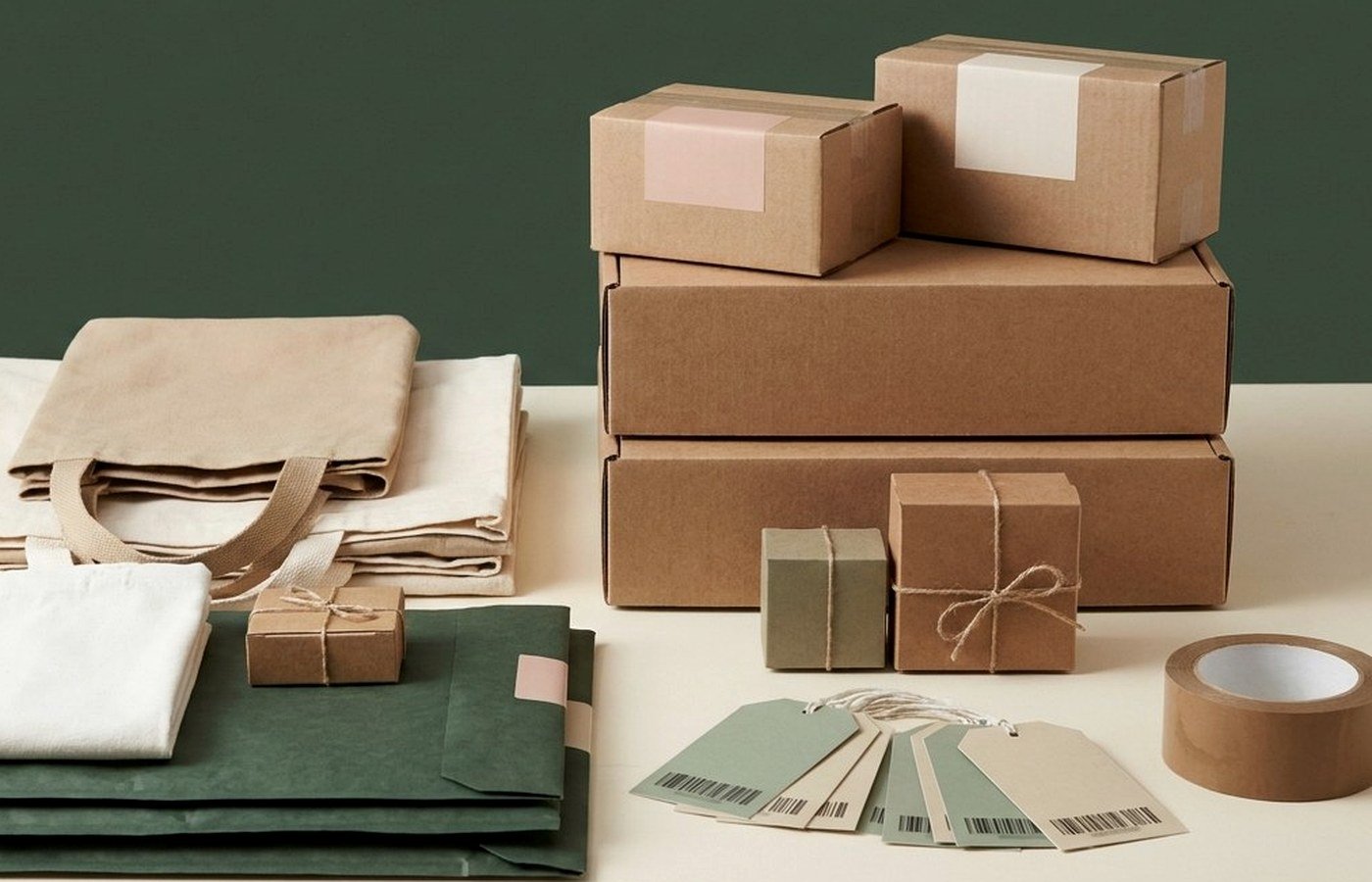 Wholesale goods prepared for a bulk order